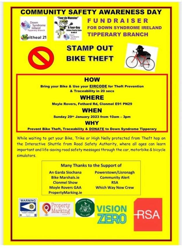 Stamp out bike theft